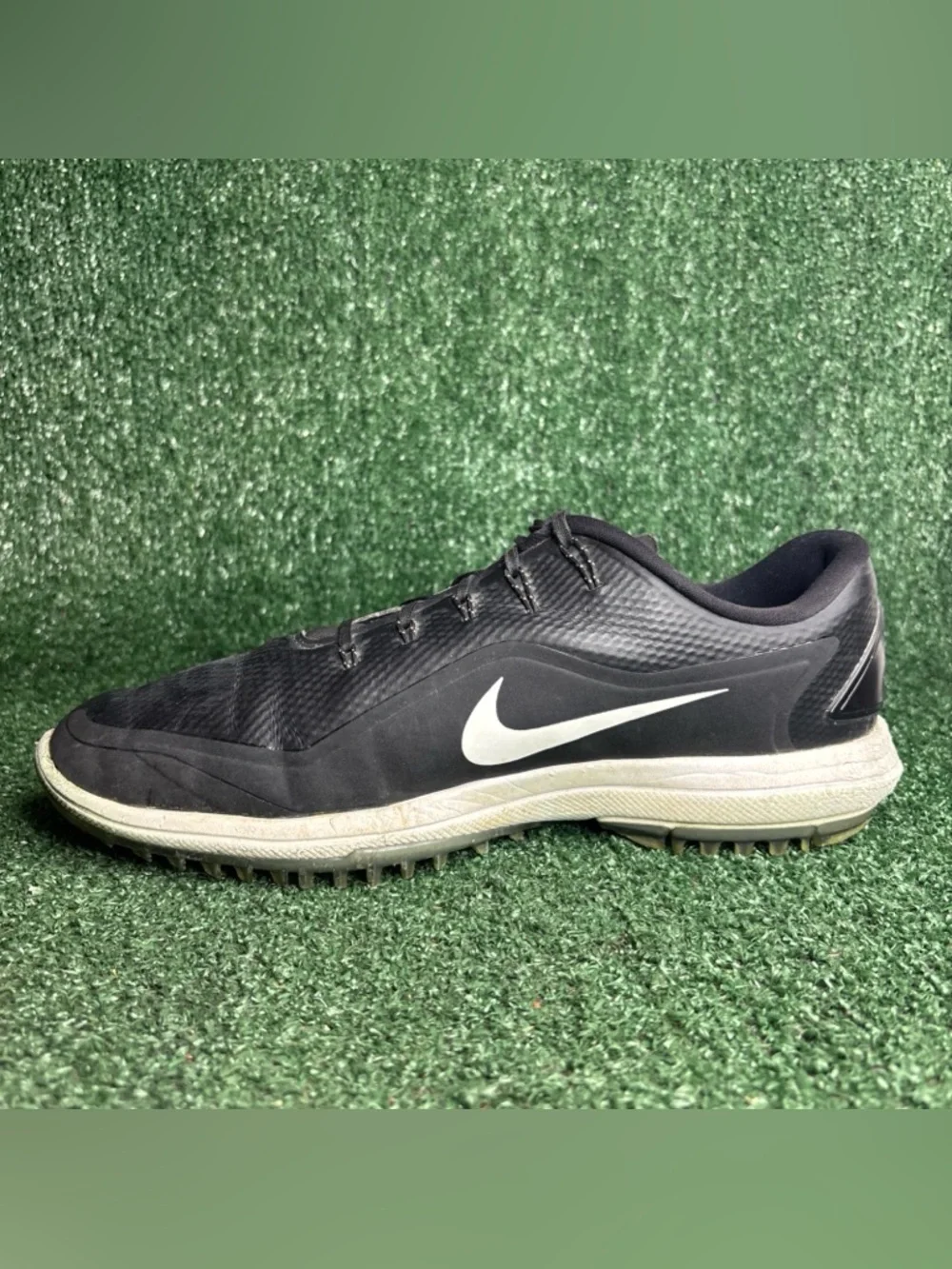 Nike Lunar Control Vapor 2 Golf Shoes Men’s 10.5 899633-002‎ Black White